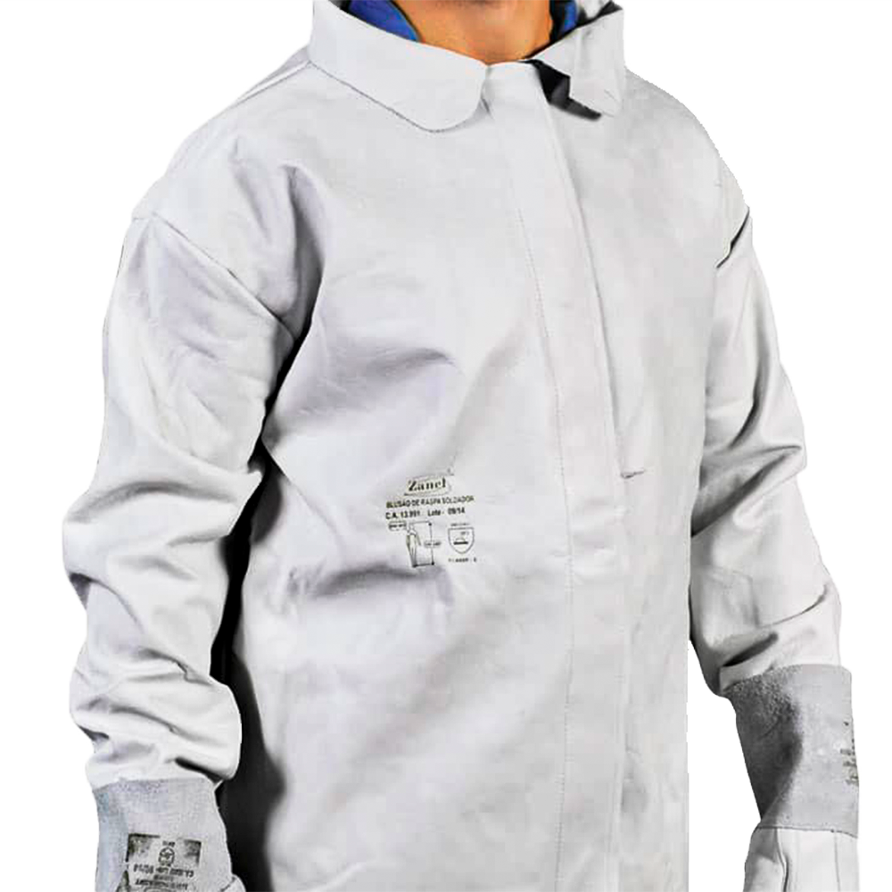 Blusão Vaqueta Z Fech, Velcro e Gola